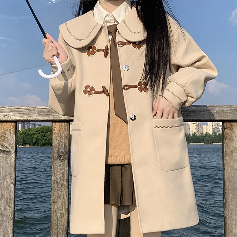 MKBY Jackets & Coats Women's Apricot-4