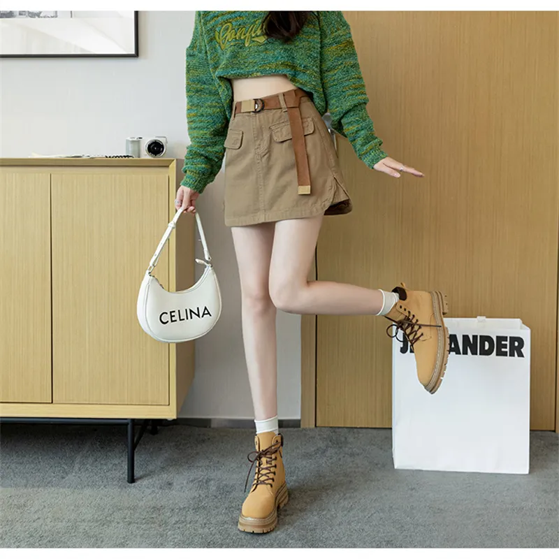 MKBY Cargo Short Skirts Women's-14