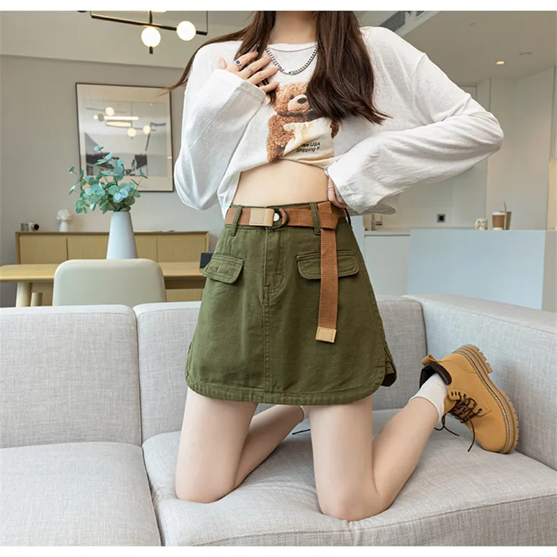 MKBY Cargo Short Skirts Women's-25