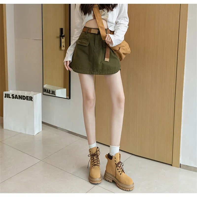 MKBY Cargo Short Skirts Women's-23