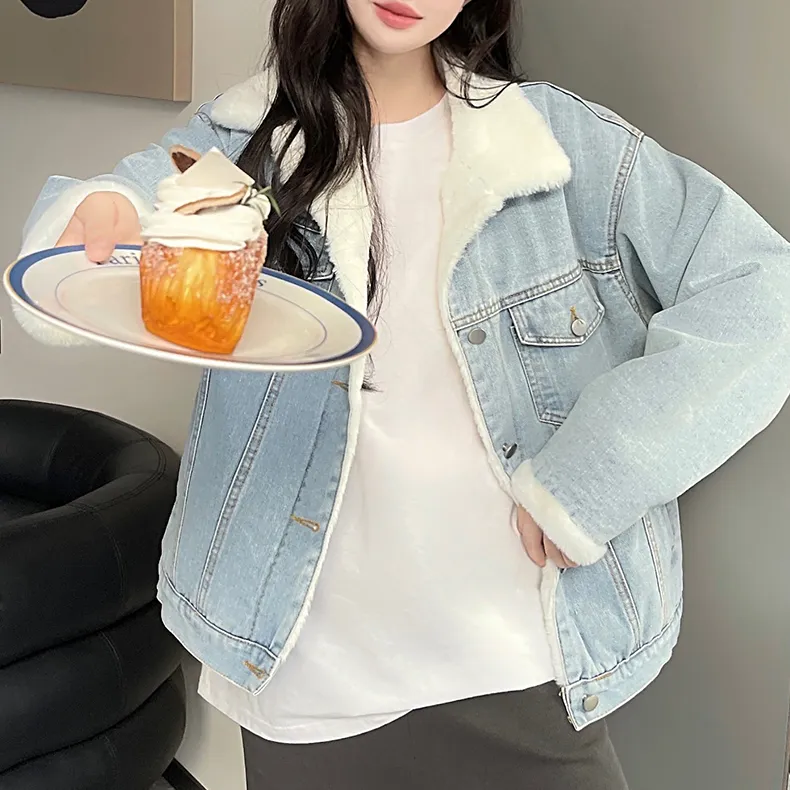 MKBY Denim Jacket Women's White-2