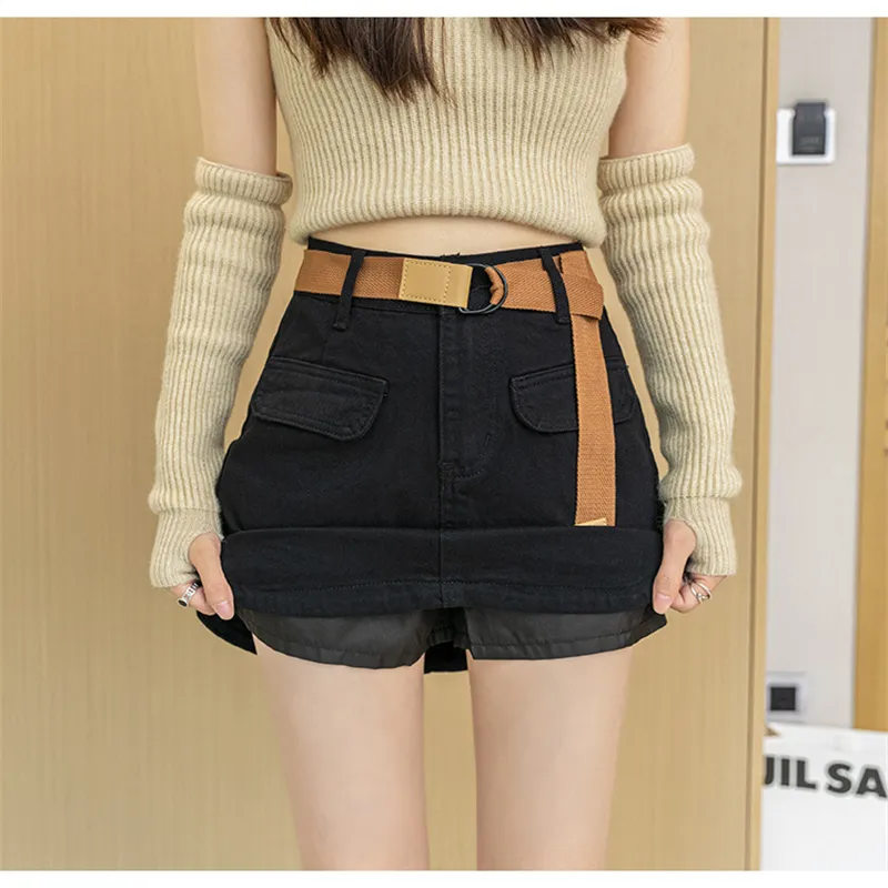 MKBY Cargo Short Skirts Women's-9