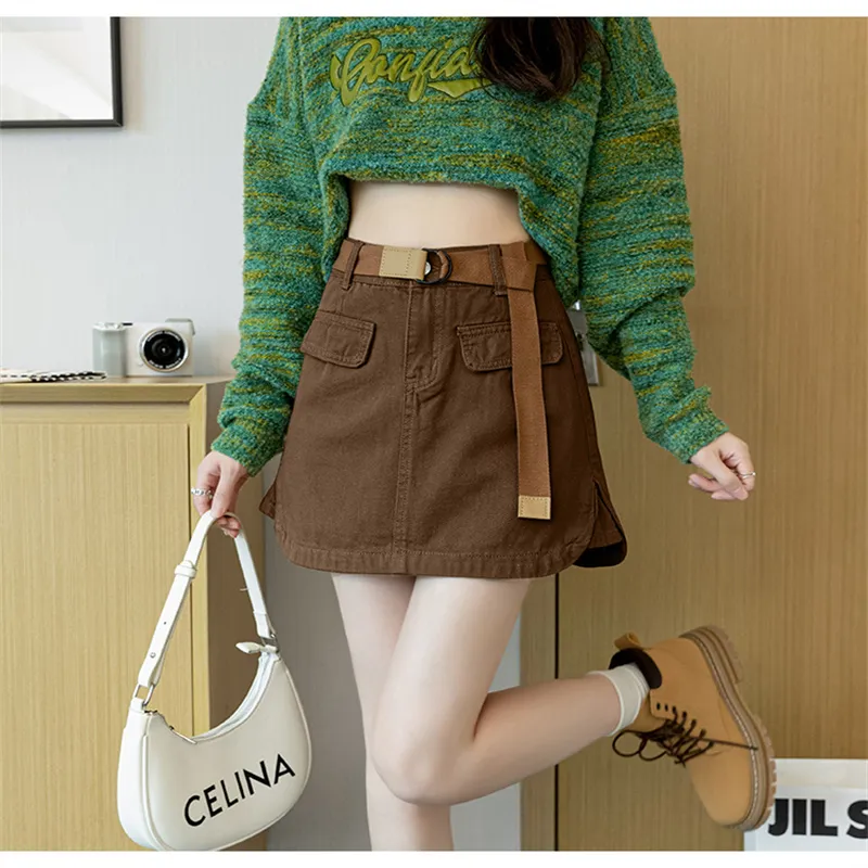 MKBY Cargo Short Skirts Women's-35