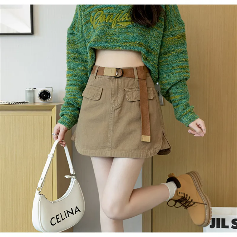 MKBY Cargo Short Skirts Women's-15