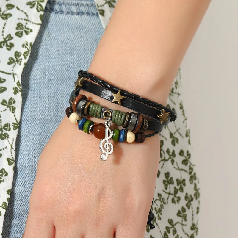 ASTAR HADES Leather Bracelets Unisex-2