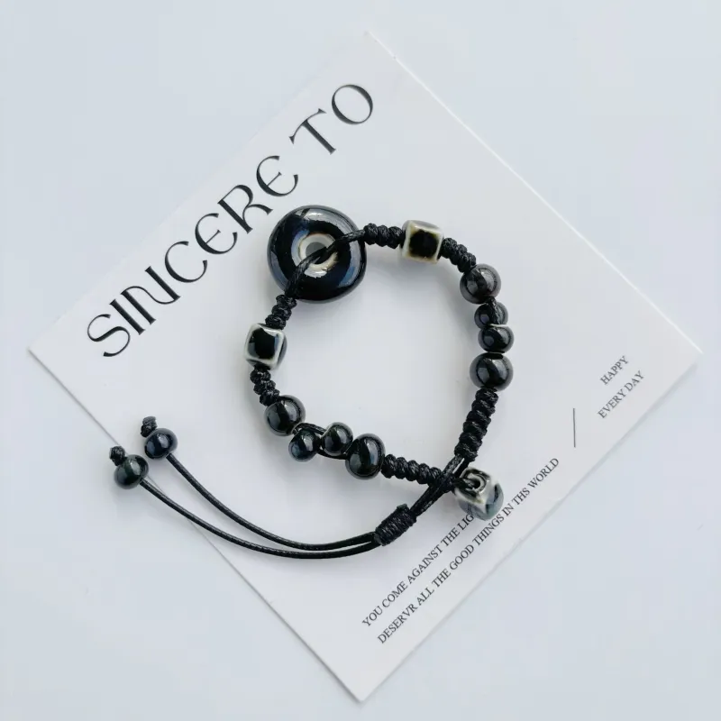 VIVIWELL Ceramic Rope Bracelets Unisex-5