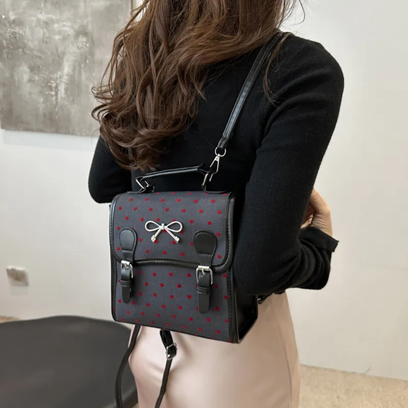 Bywhich PU Backpack Regular Women's Multicolor-11