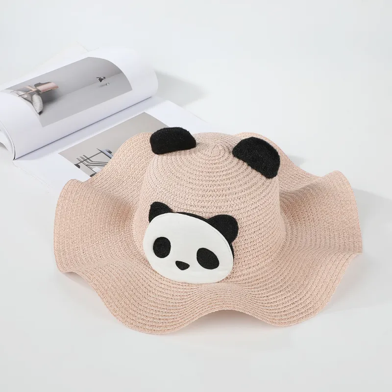 VIVIWELL Paper Reed Sun Protection Hats Women's-5