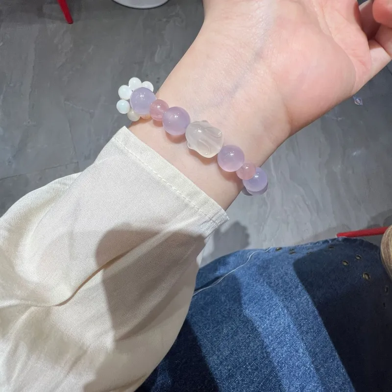 VIVIWELL Chalcedony Bracelets Women's-3