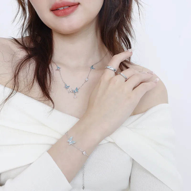 VIVIWELL S925 Silver Bracelets Women's-3