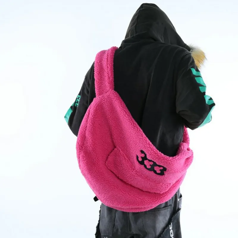 Bywhich Plush Crossbody Bag Women's Multicolor-1