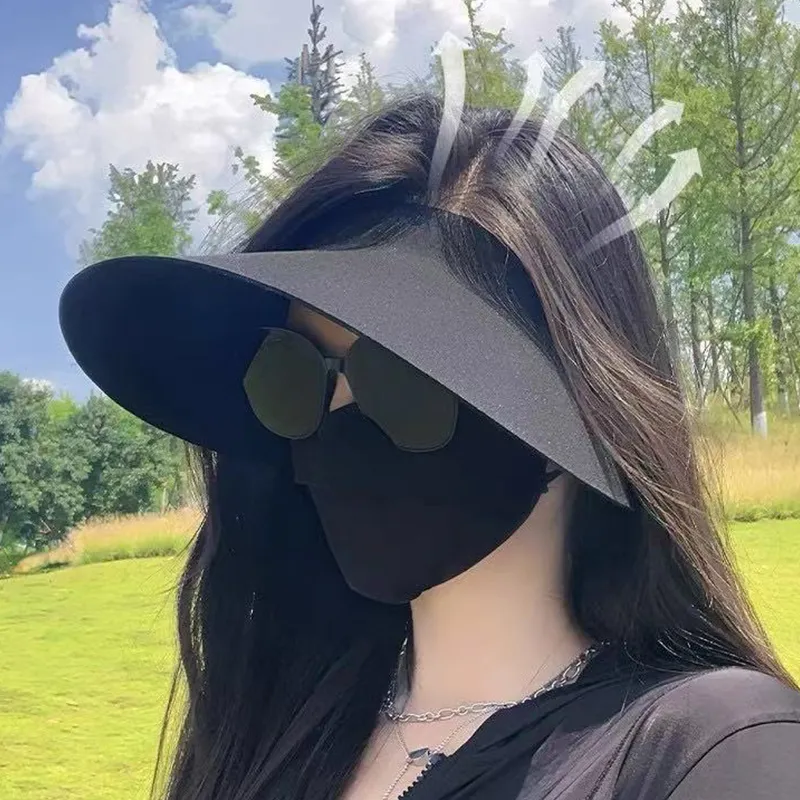 VIVIWELL Polyester Sun Protection Hats Unisex-5