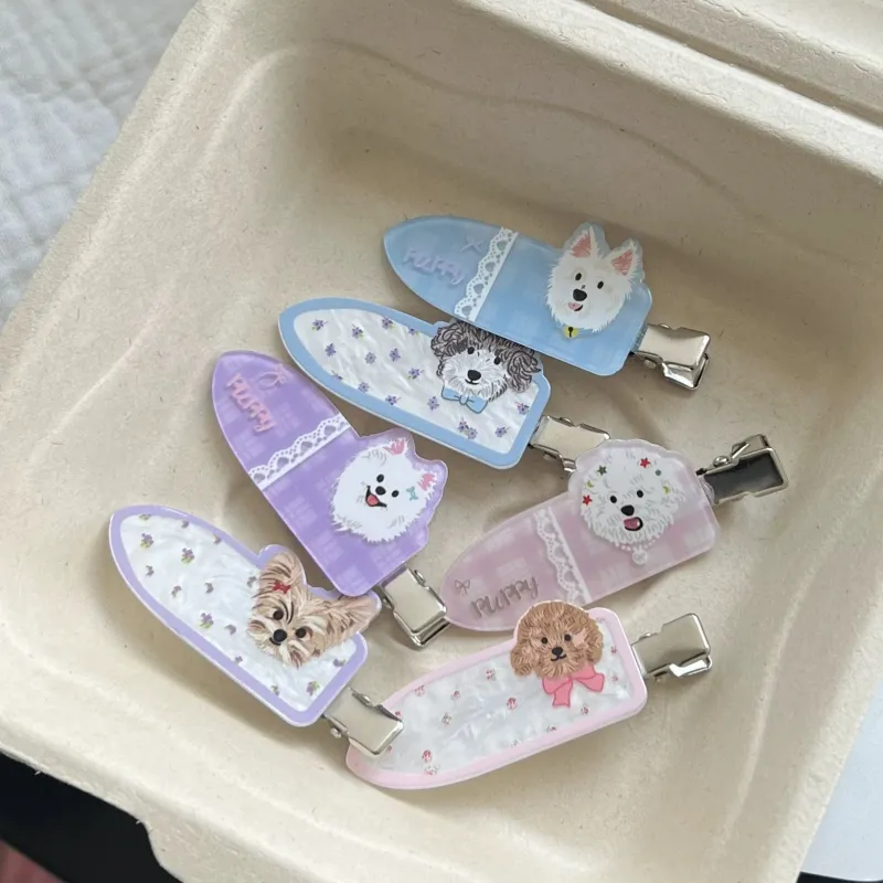 VIVIWELL Resin Hair Clips Women's-4