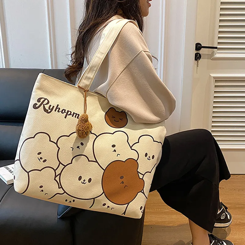 Bywhich Canvas Shoulder Bag Women's Multicolor-4