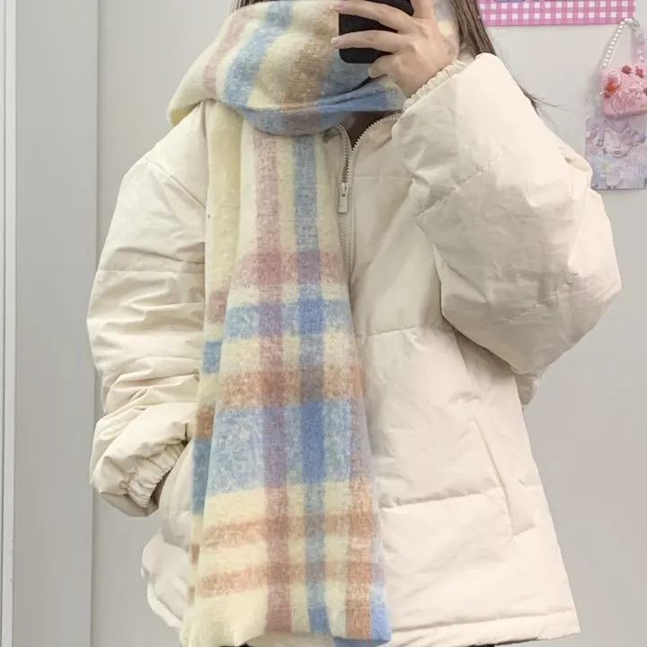 VIVIWELL Knit Scarves Women's-7