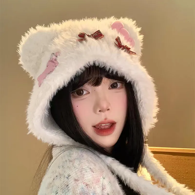 VIVIWELL Polyester Beanies Women's-6