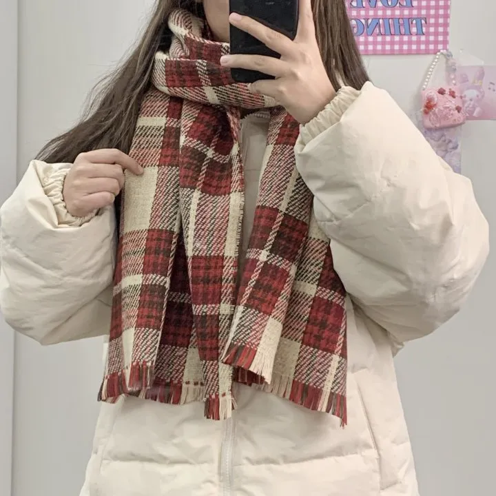 VIVIWELL Knit Scarves Women's-1