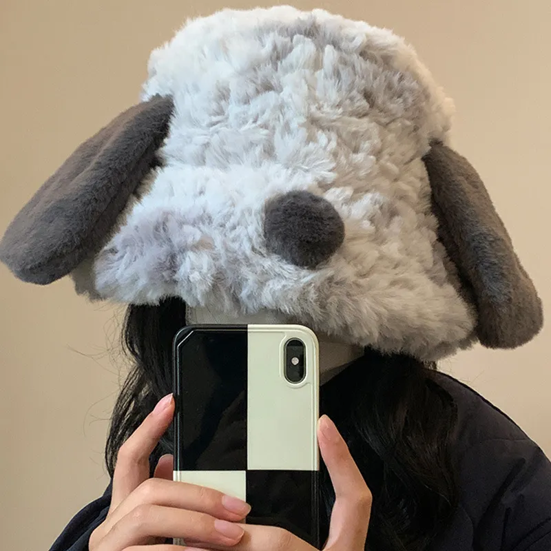 ASTAR HADES Plush Bucket Hats Unisex-2