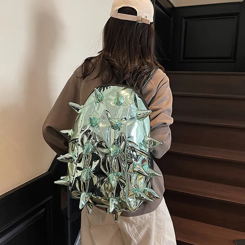 Bywhich PU Backpack Unisex Multicolor-10