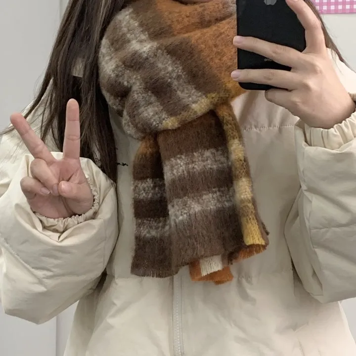VIVIWELL Knit Scarves Women's-4