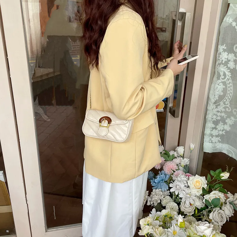 Bywhich PU Shoulder Bag Crossbody Bag Regular Women's White-2