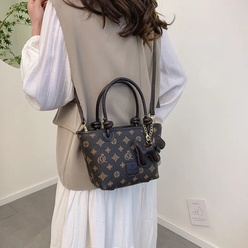 Bywhich PU Crossbody One Shoulder Handbag Women's Multicolor-7