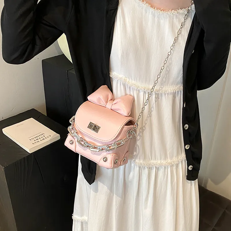 Bywhich PU Crossbody Bag Regular Women's Silver-3
