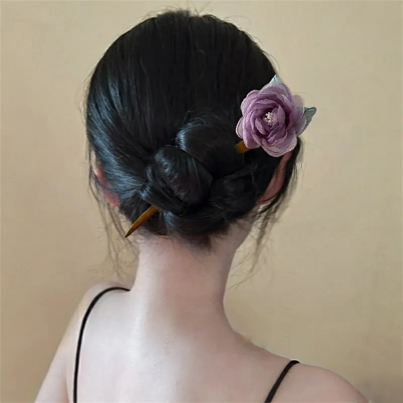 VIVIWELL Wooden Hairpins Women's-1
