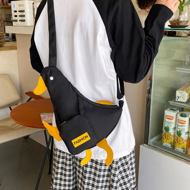 Bywhich Nylon Shoulder Bag, Crossbody Bag Unisex Multicolor-6