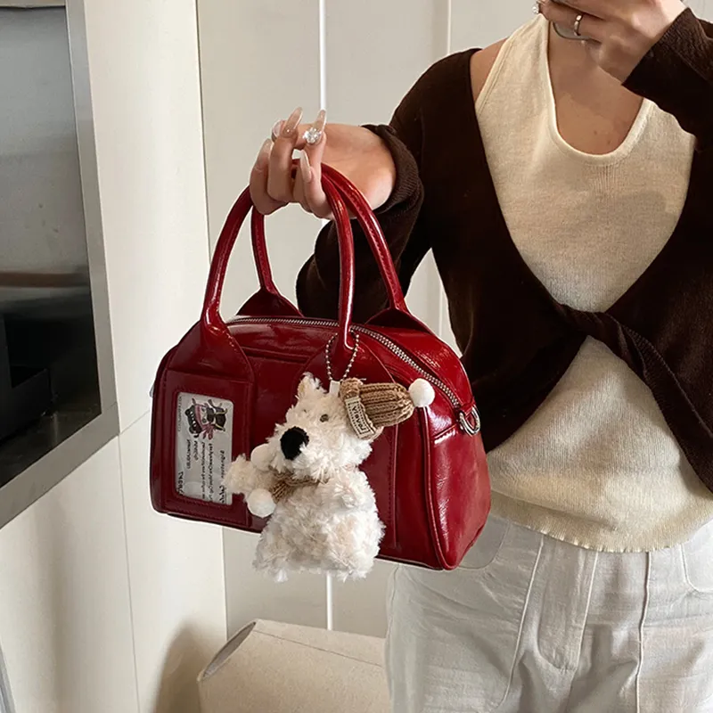 Bywhich PU Handbag Regular Women's Multicolor-19