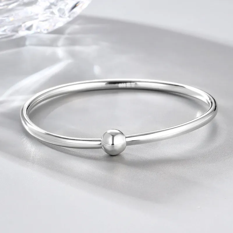 VIVIWELL S925 Silver Bangles Unisex-4