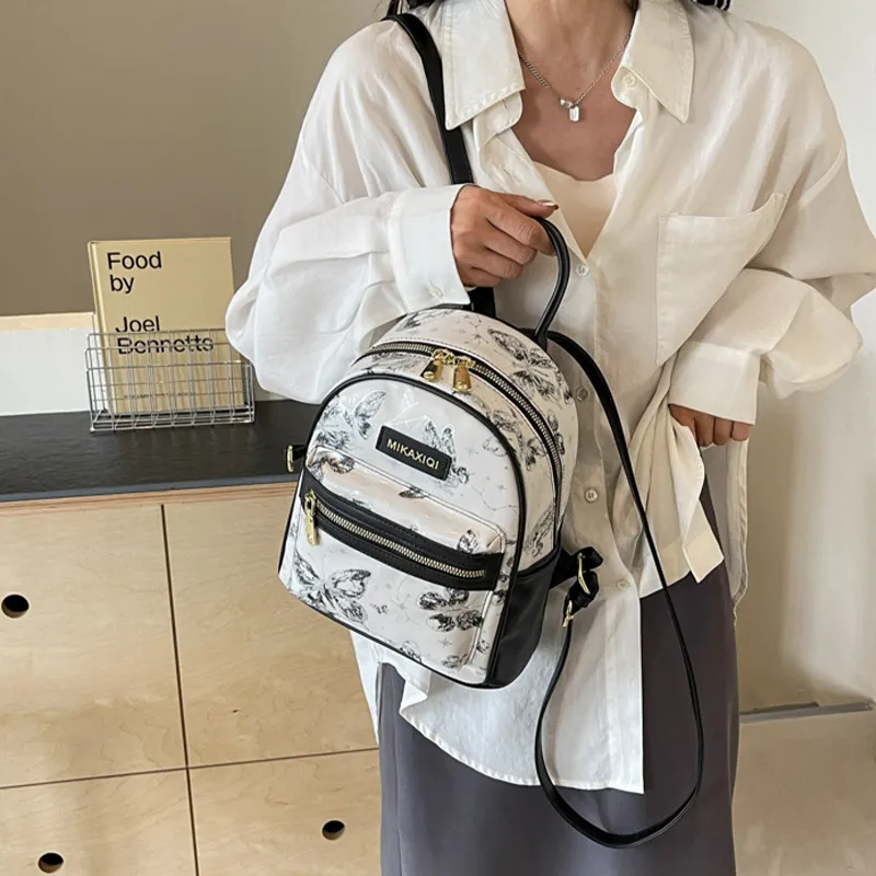 Bywhich PU Backpack Women's Black-2