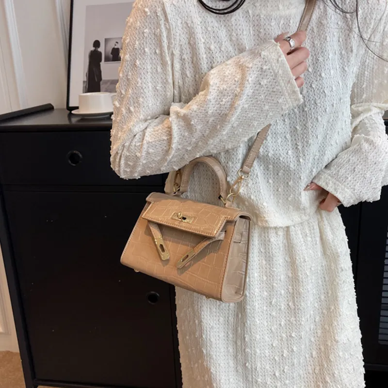 Bywhich PU Handbag Regular Women's Black-7