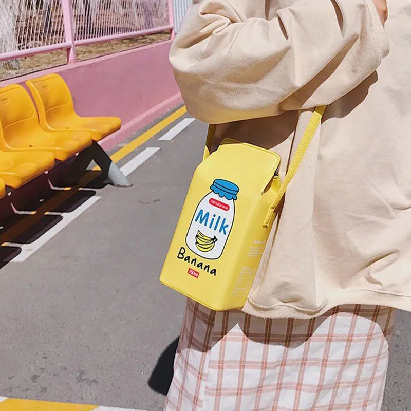 Bywhich PU Crossbody Bag Women's Blue/Yellow-2