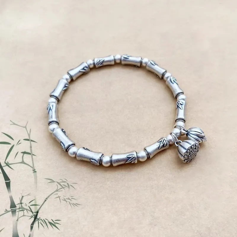 VIVIWELL 999 Fine Silver Bracelets Unisex-2