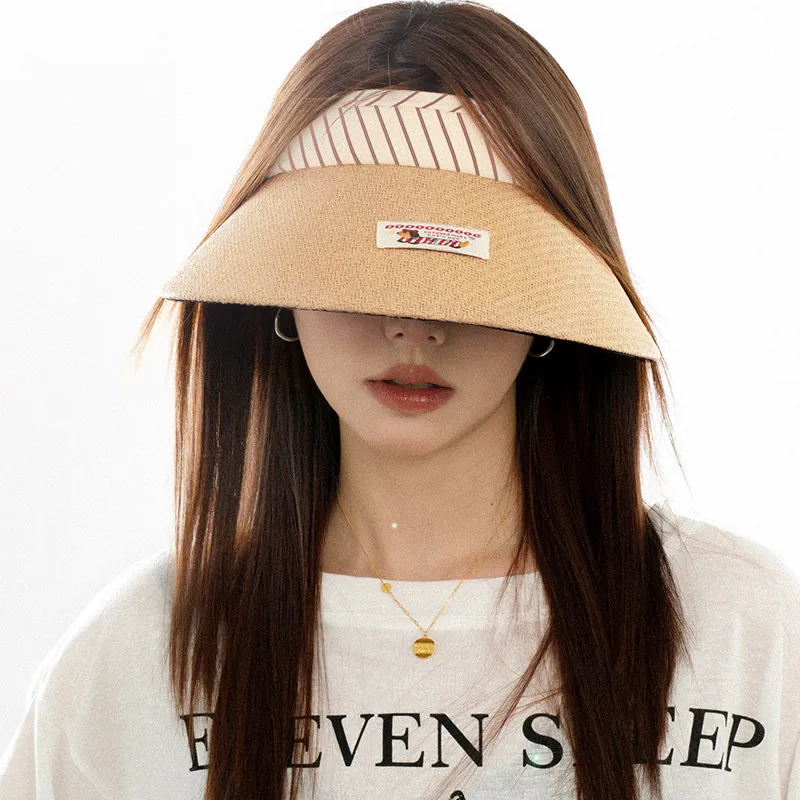 VIVIWELL Paper Reed Hats & Caps Unisex-1