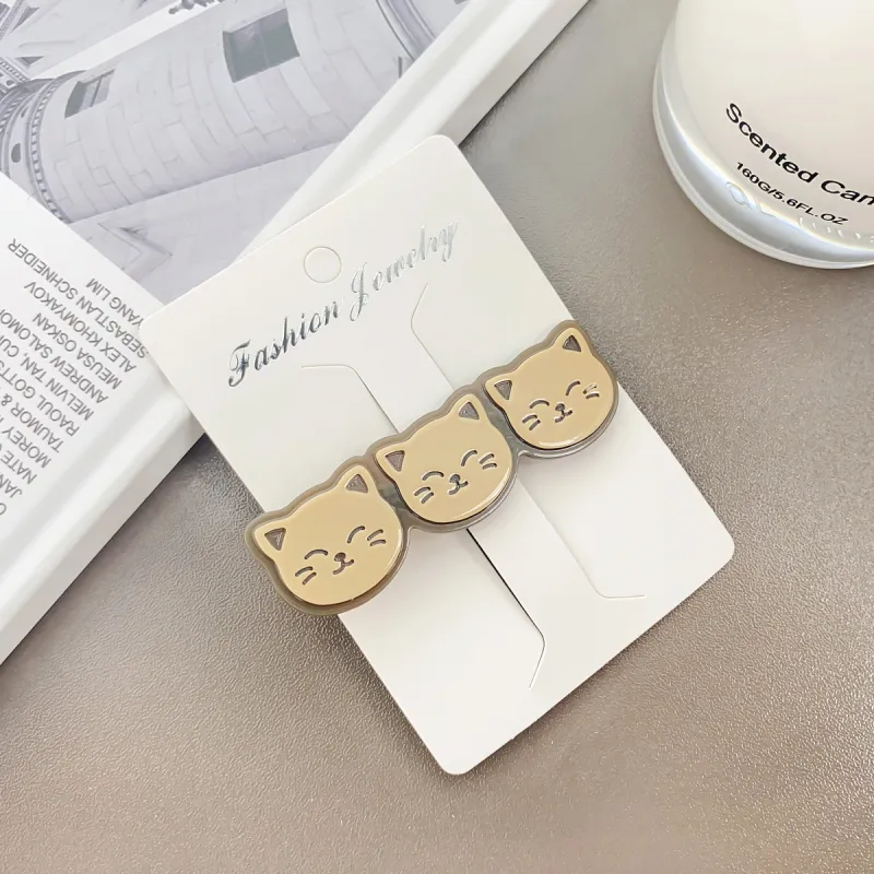 VIVIWELL Acetate Hair Clips Women's-7