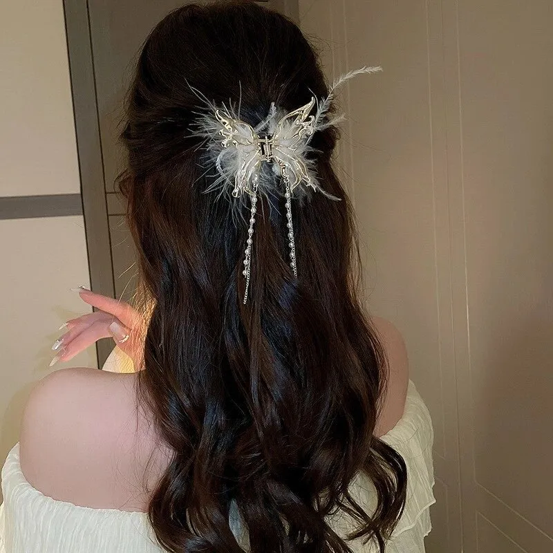 VIVIWELL Hair Clips Women's-4