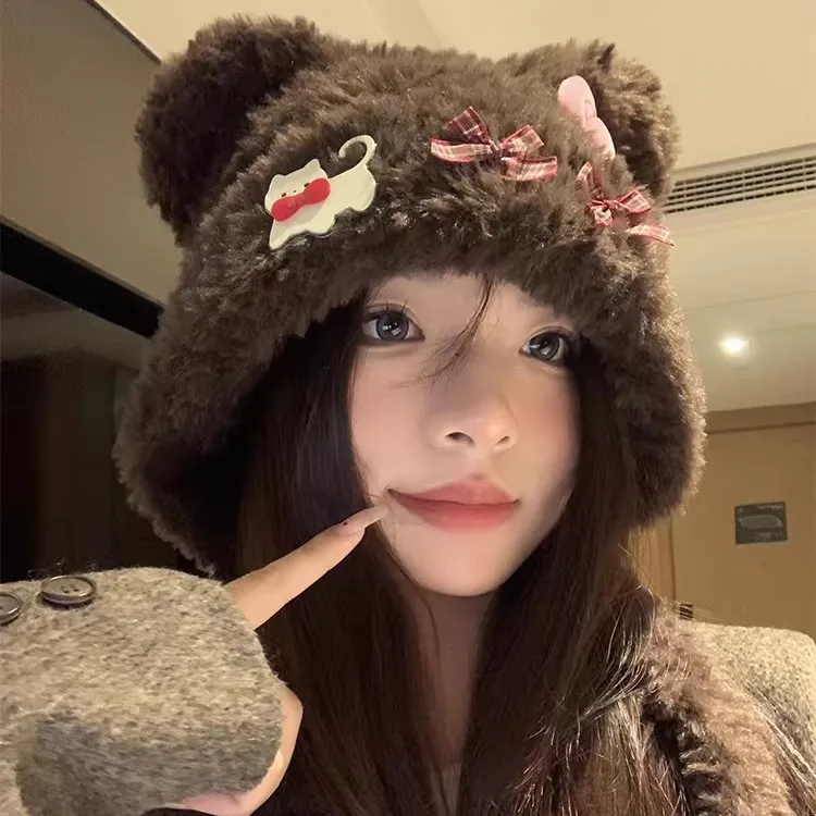 VIVIWELL Polyester Beanies Women's-4