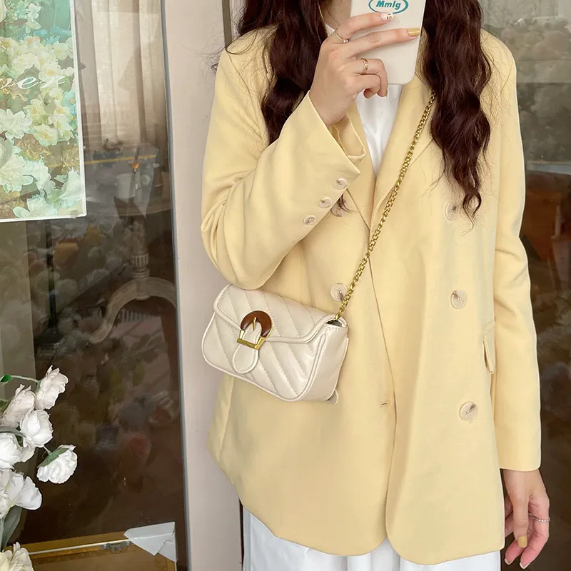 Bywhich PU Shoulder Bag Crossbody Bag Regular Women's White-3