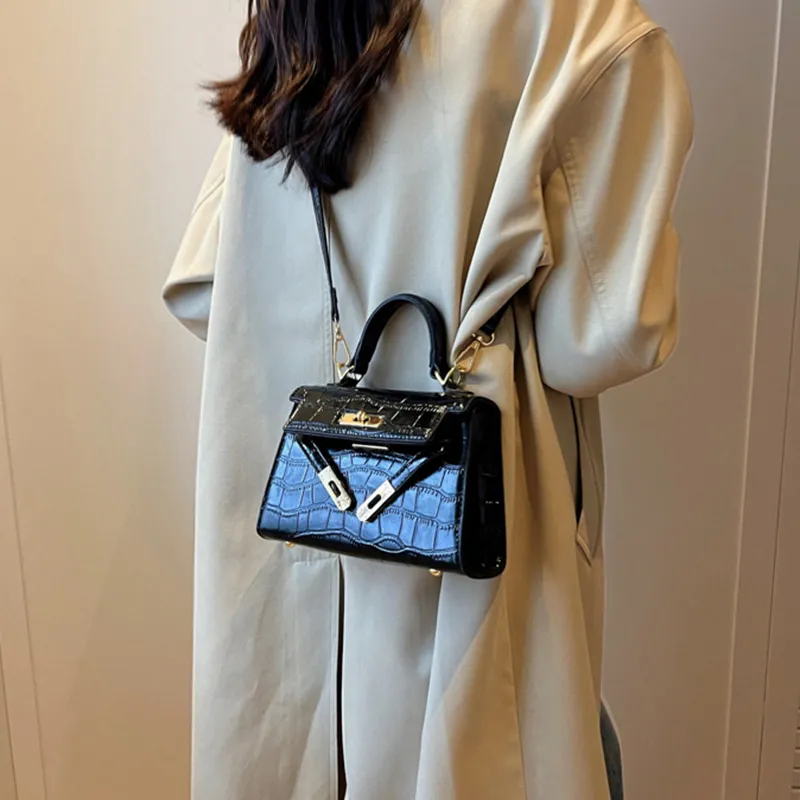 Bywhich PU Handbag Regular Women's Black-3