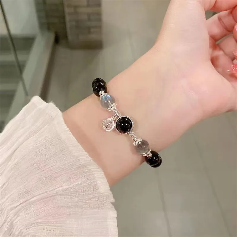 VIVIWELL Obsidian Bracelets Unisex-3