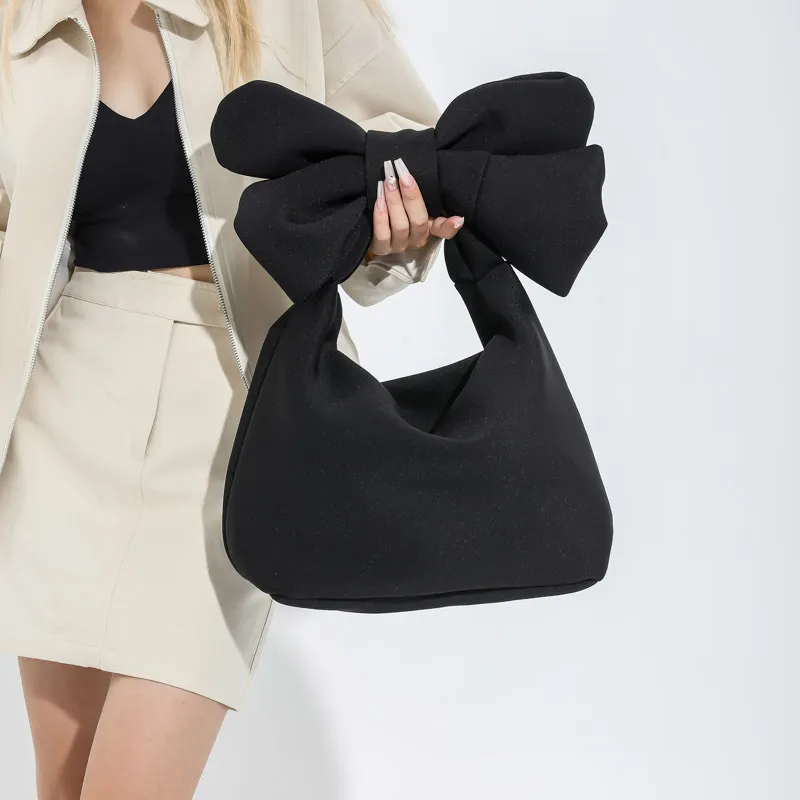 Bywhich Polyester Handbag Regular Women's Black-5