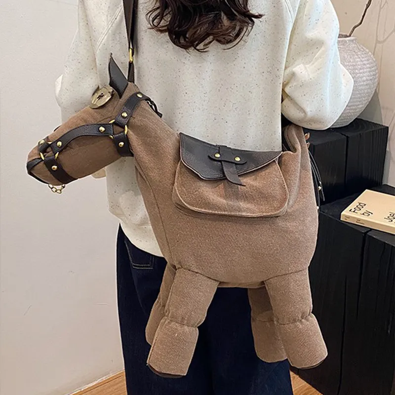 Bywhich Canvas Shoulder Bag Regular Unisex Multicolor-5