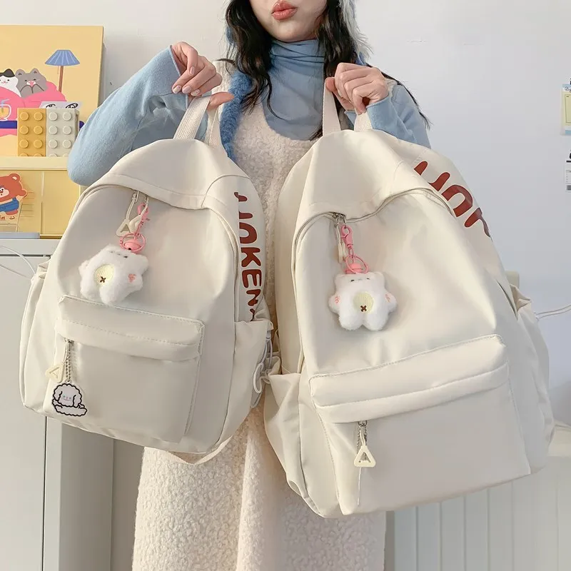 Bywhich Nylon Backpack Unisex Multicolor-7
