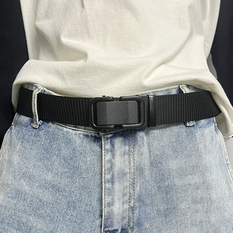 ASTAR HADES Nylon Leather Belts Unisex 3.3-1