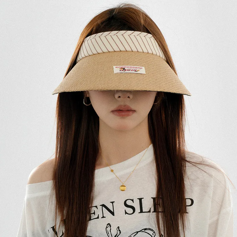 VIVIWELL Paper Reed Hats & Caps Unisex-3