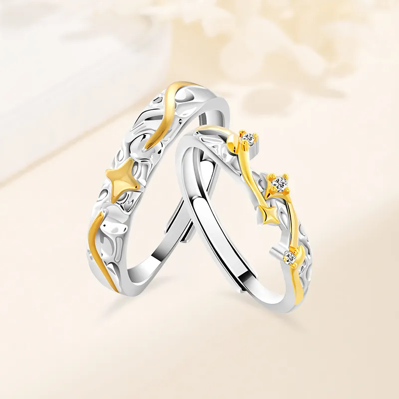 VIVIWELL S925 Silver Rings Unisex-1