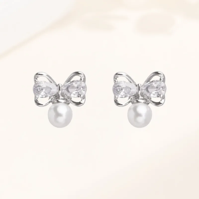 KOOKISS Copper Stud Earrings Women's-1