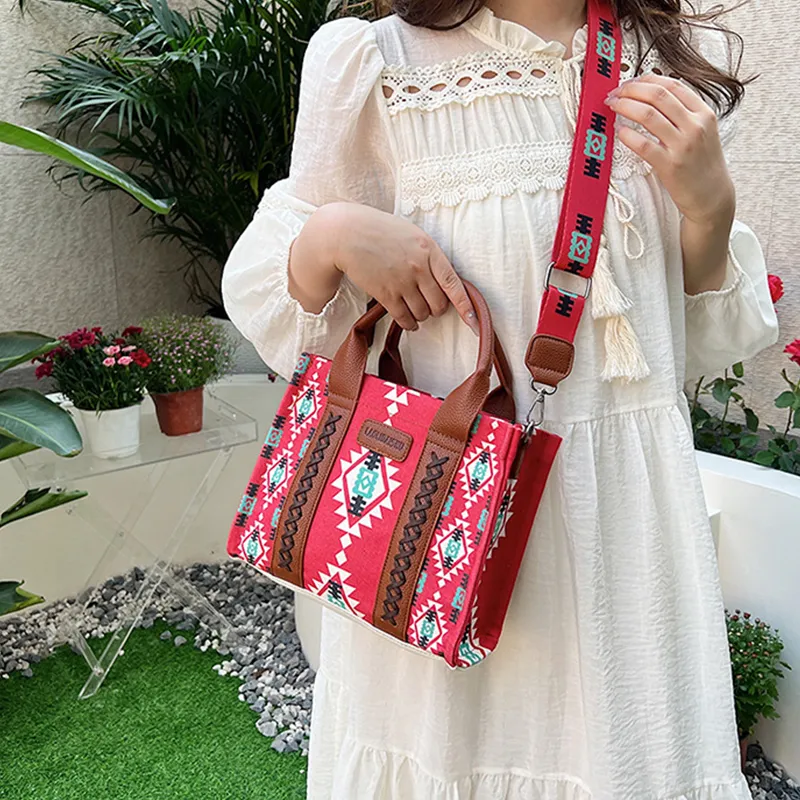 Bywhich Canvas Crossbody One Shoulder Handbag Regular Women's Multicolor-10
